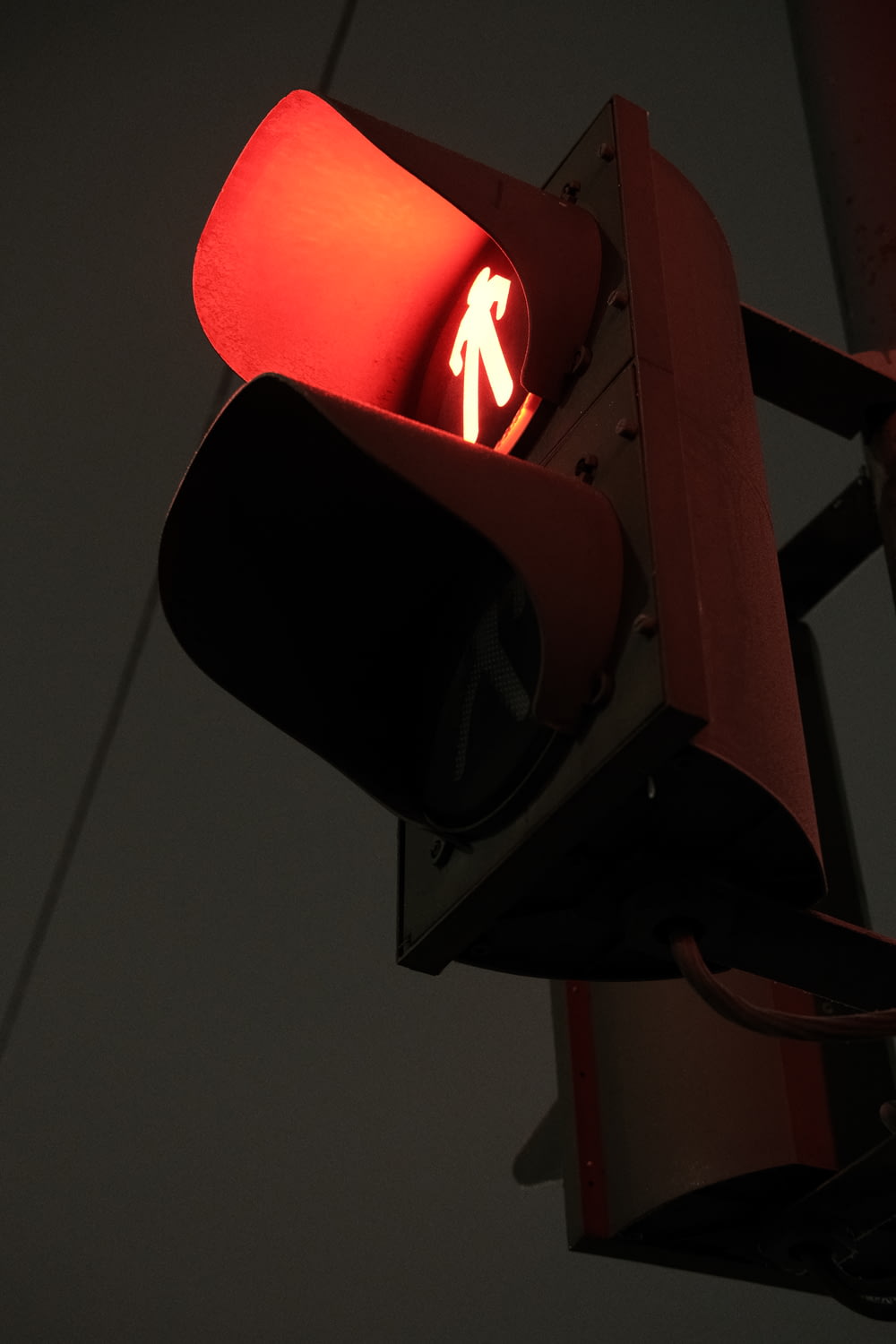 red and black traffic light