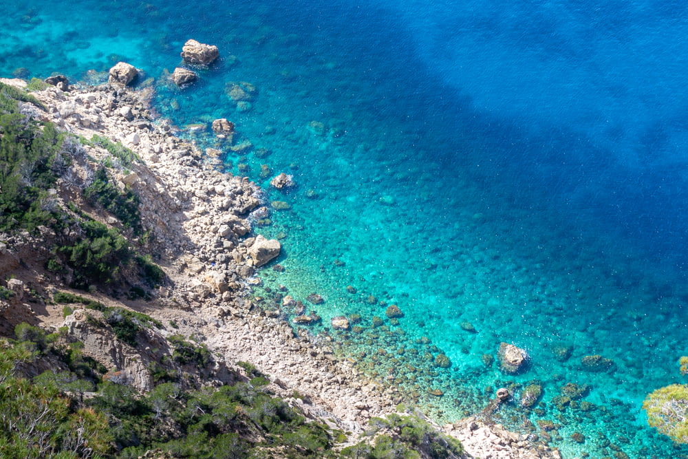 aerial view of blue sea during daytime