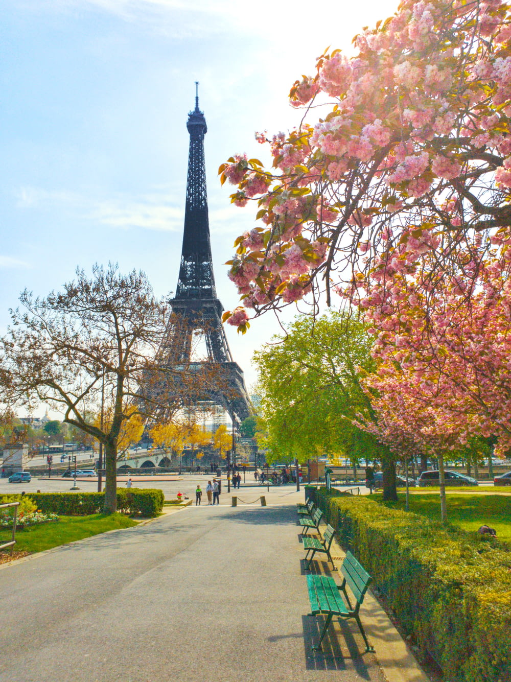 Tour Eiffel à Paris, France pendant la journée