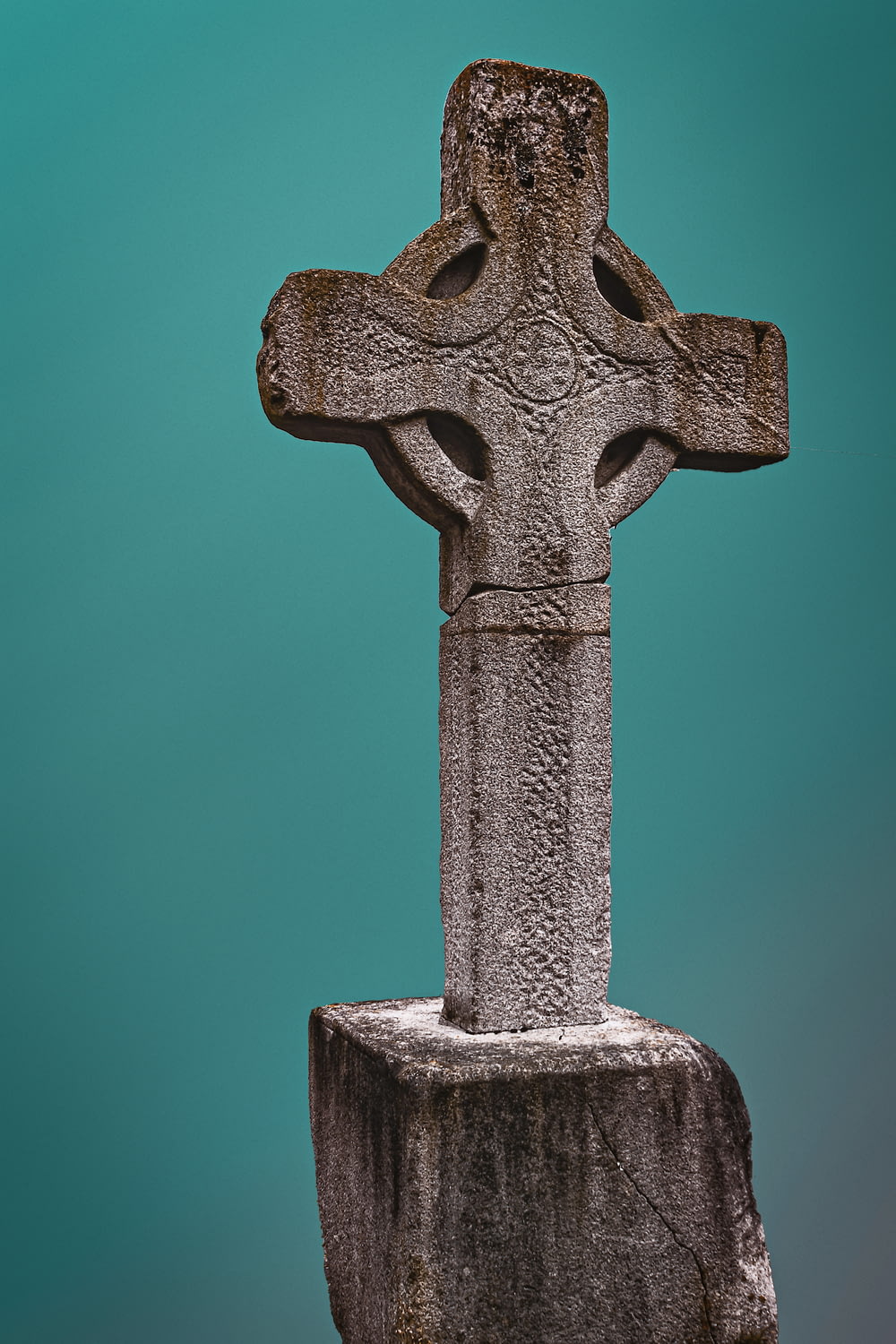 gray cross with cross on top