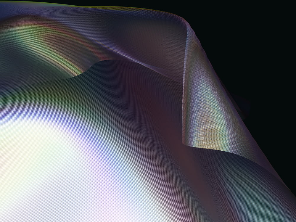 a computer generated image of a curved surface