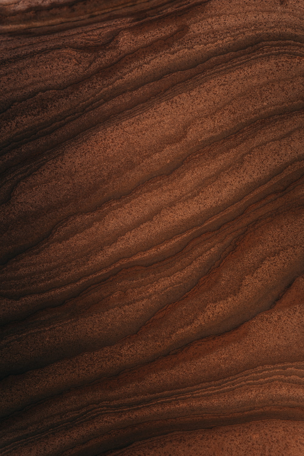 a close up of a brown sand dune