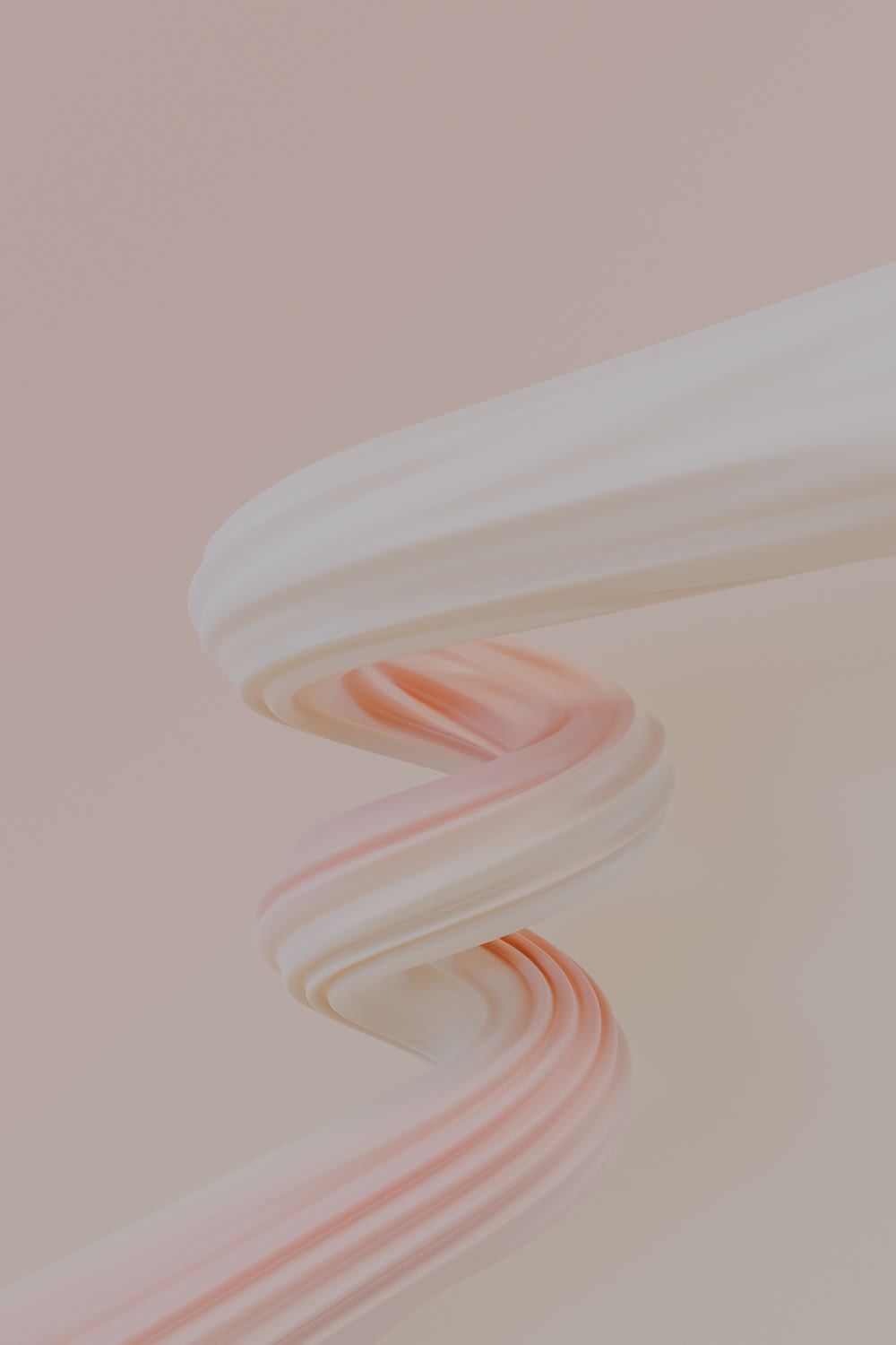 an abstract photo of a pink and white object