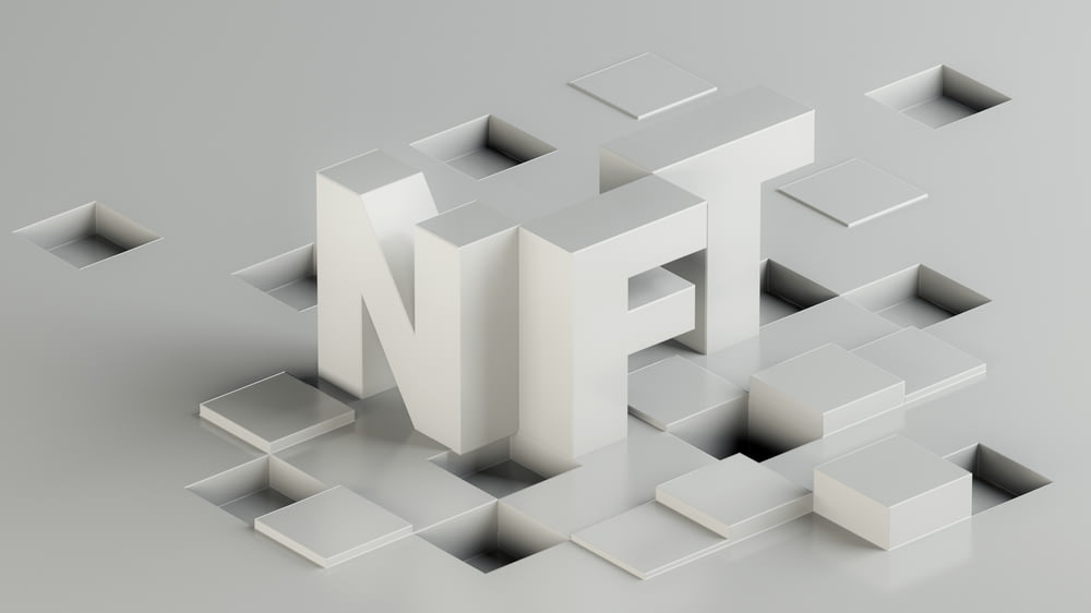 a 3d rendering of the letter n