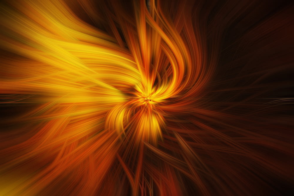 an orange and yellow abstract background