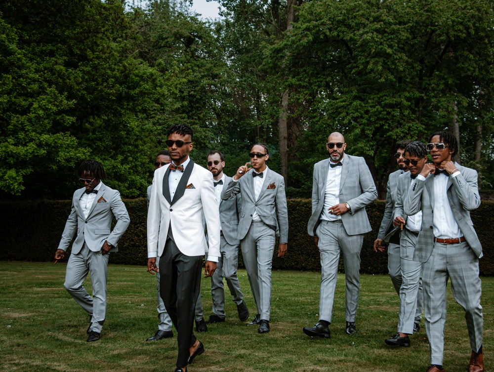 a group of men in suits