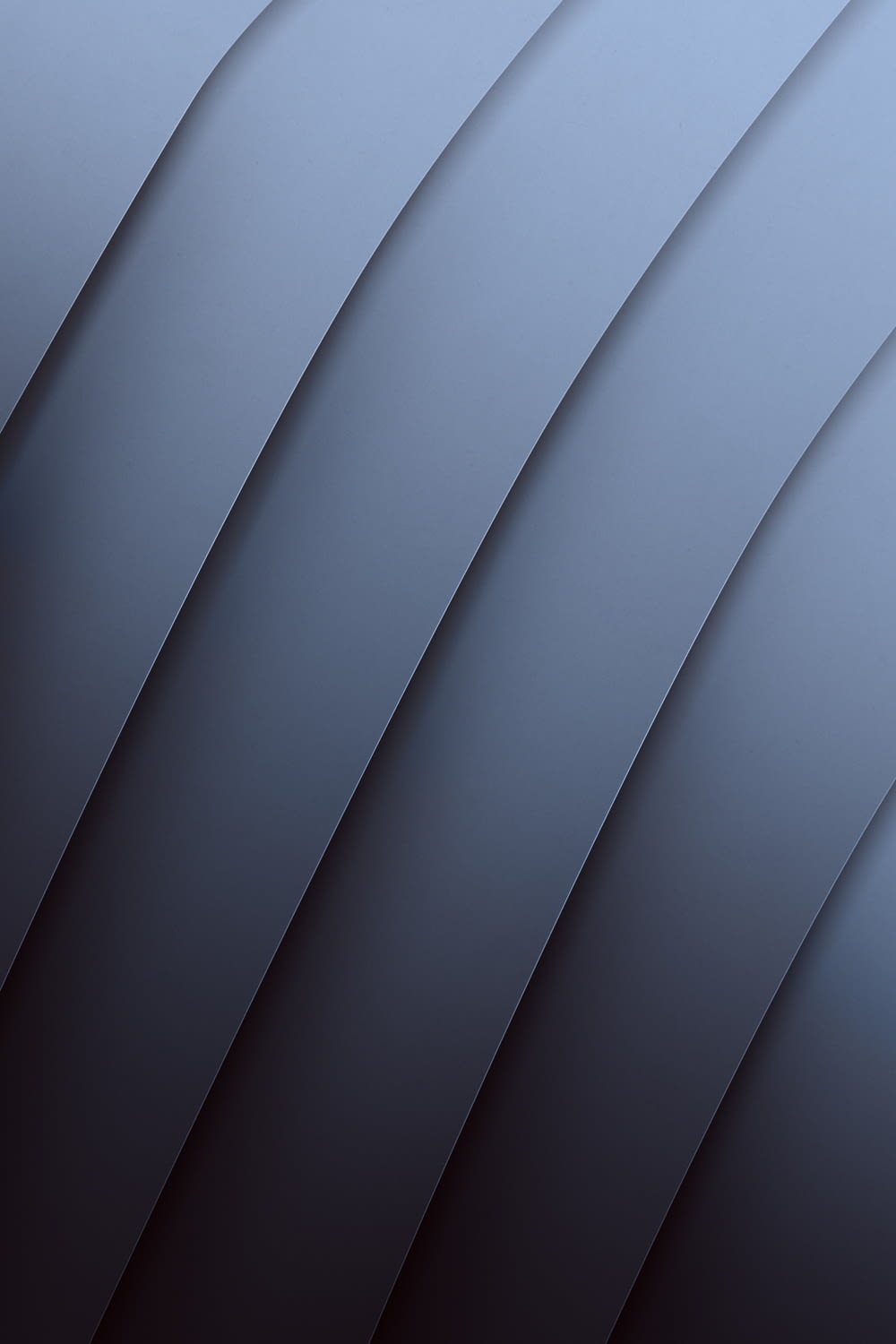 a dark blue background with wavy lines