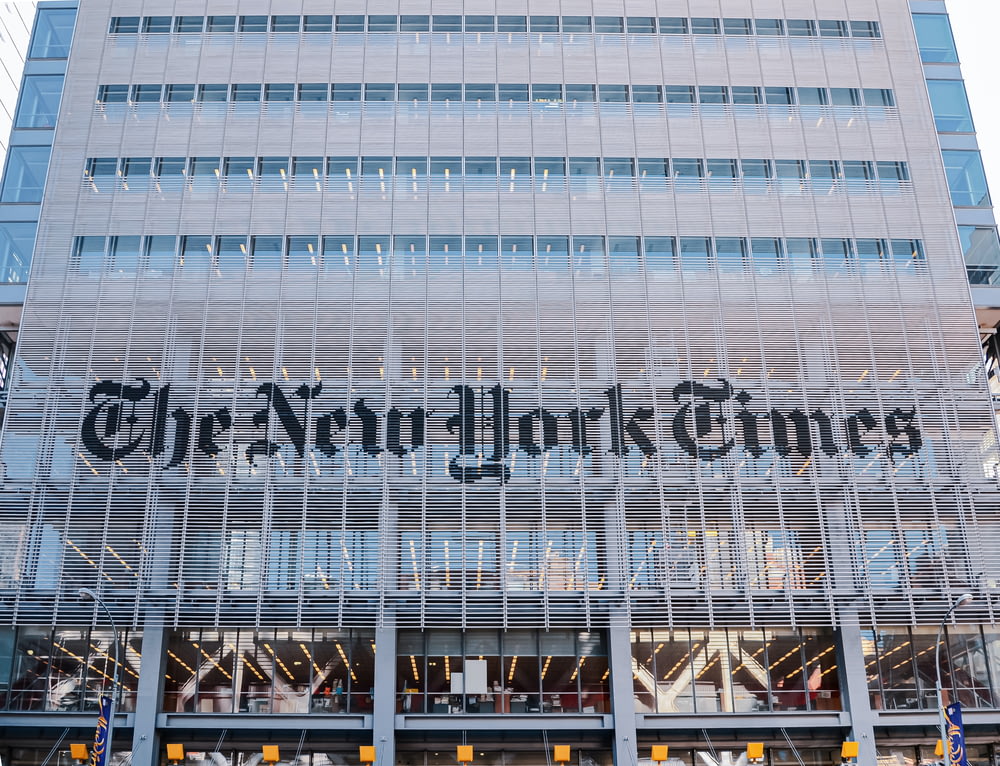 L'edificio del New York Times a New York City