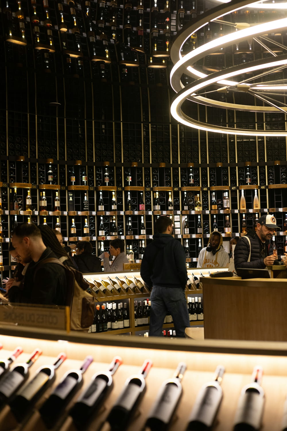 a wine store filled with lots of bottles of wine