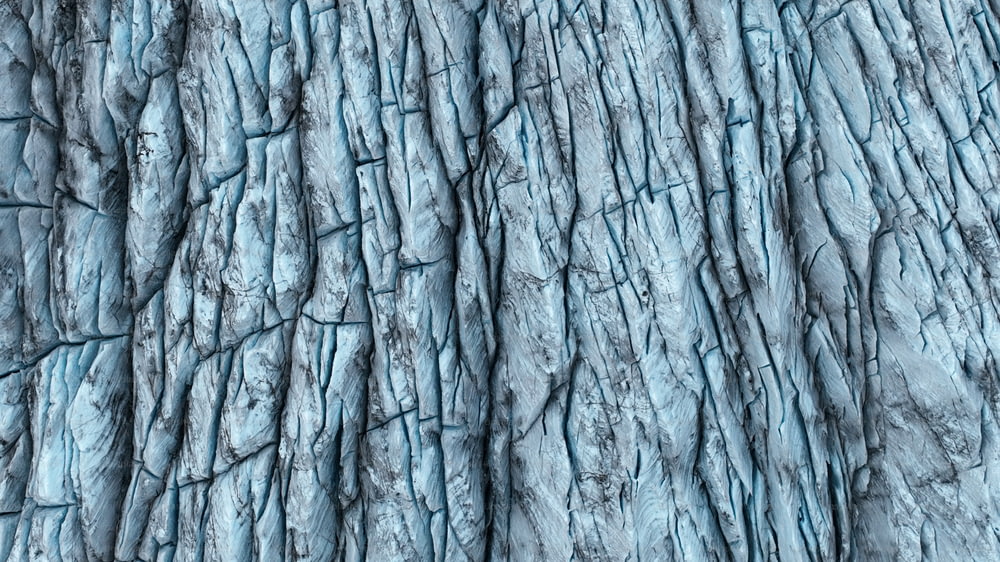 a close up of the texture of a rock face