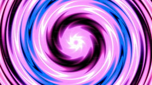 a purple and blue swirl is shown in this image