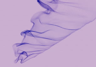 a close up of a purple object with a white background