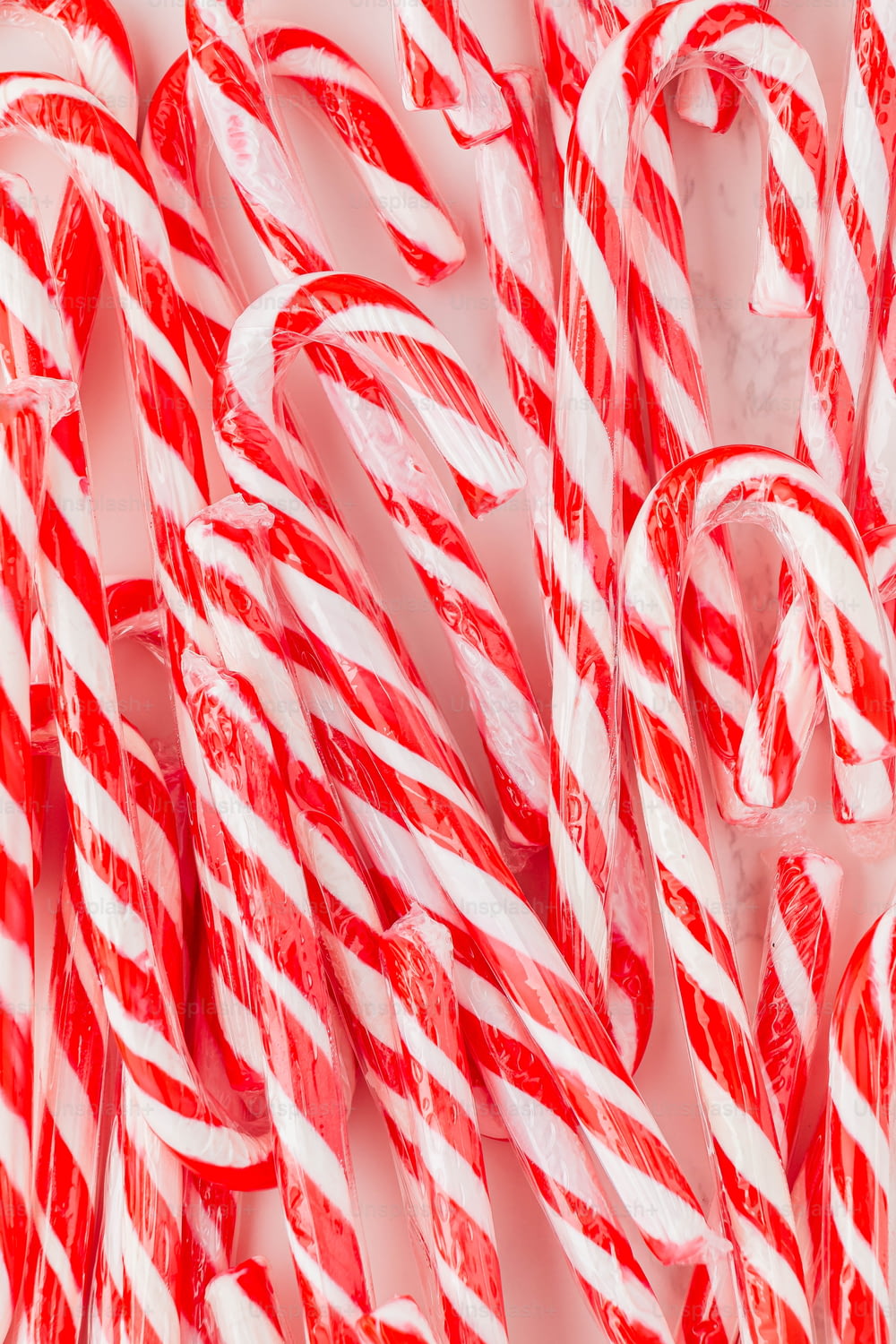 a red and white striped fabric