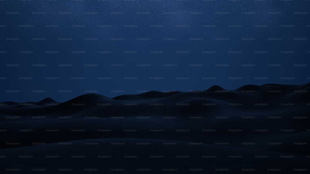 a night sky with stars above a desert