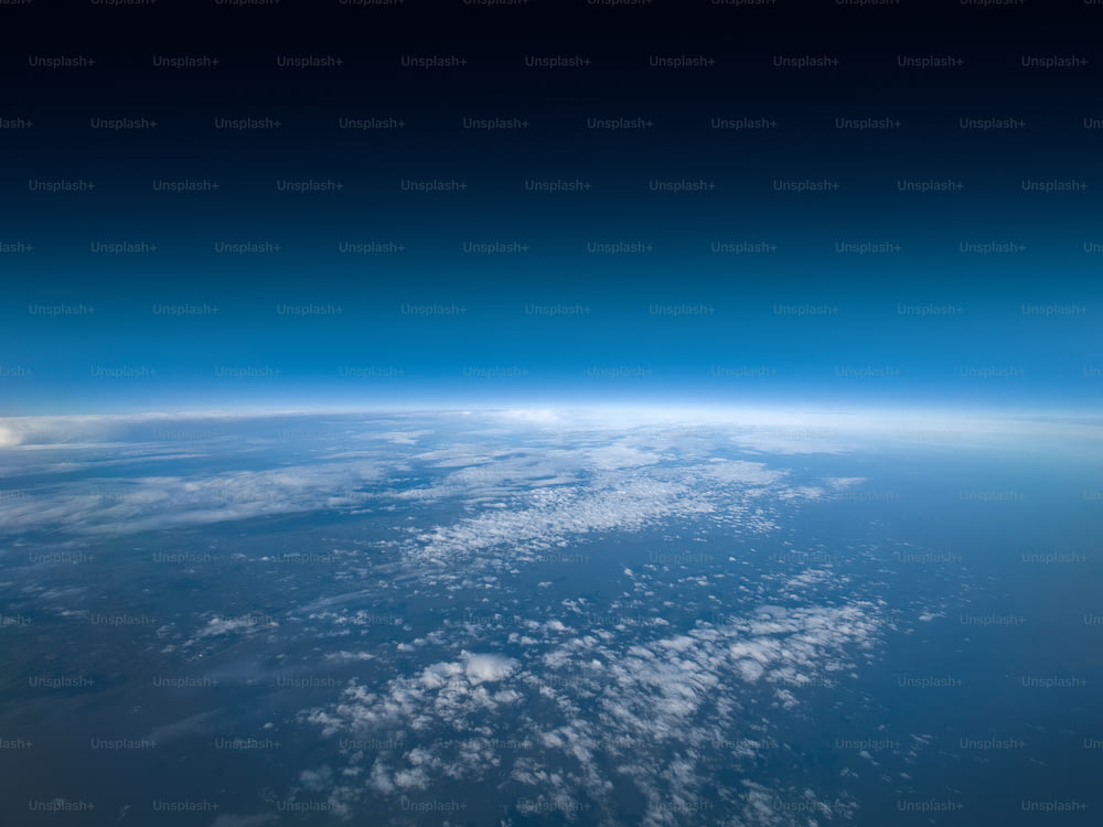 スペースシャトルからの地球の眺め
