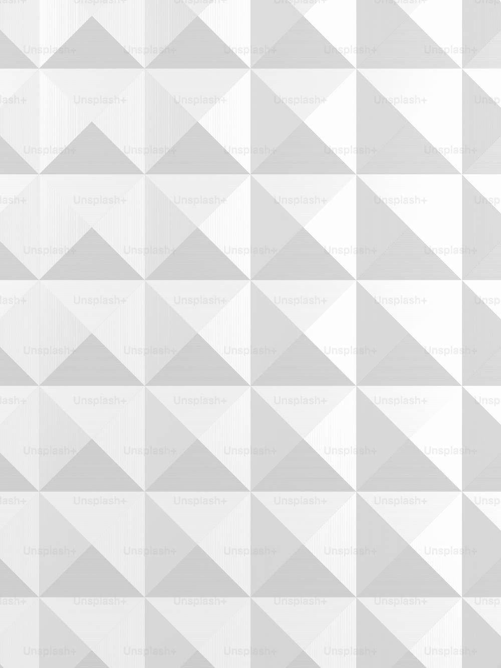 a white background with a pattern of triangles