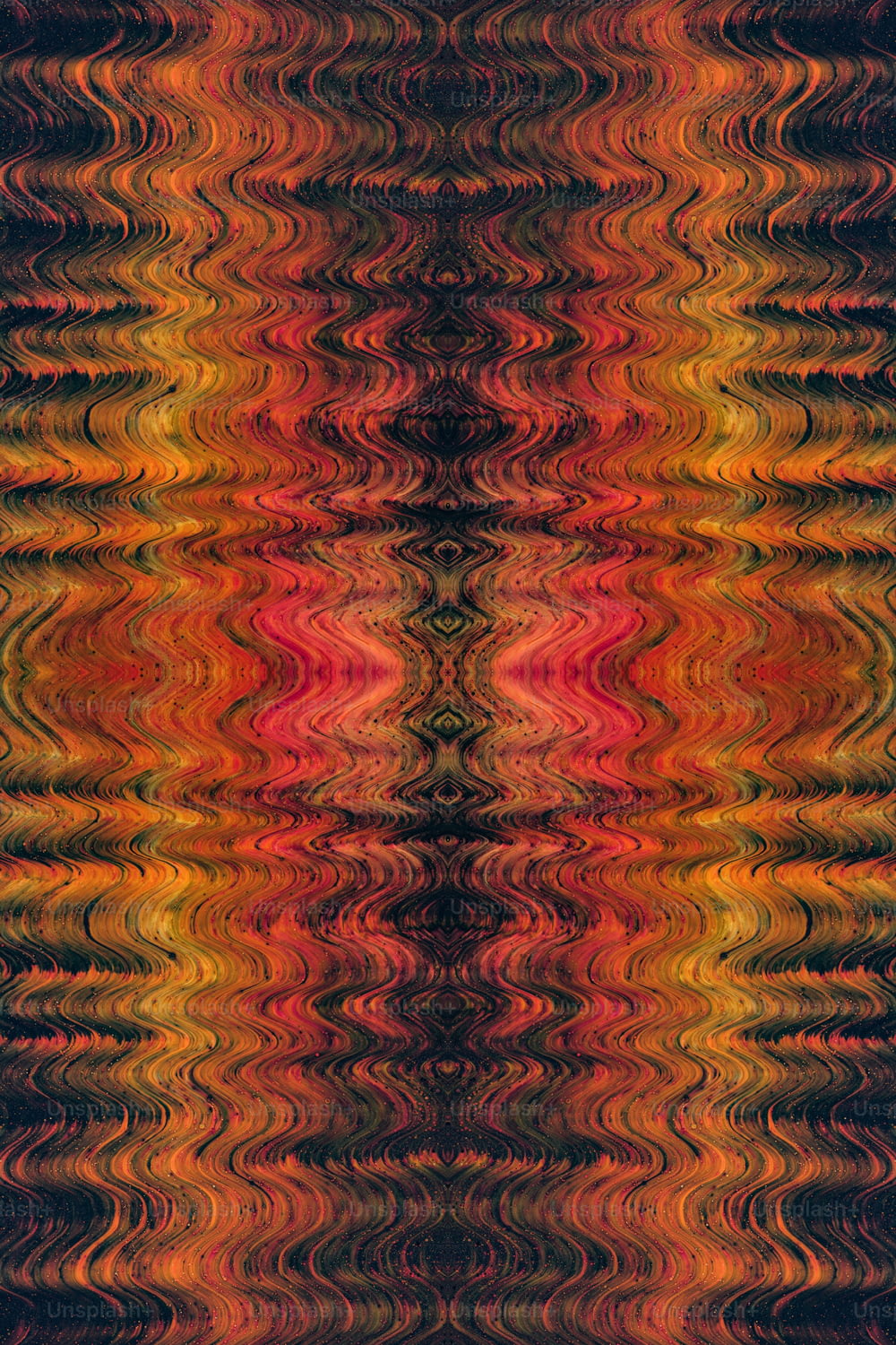 a very colorful pattern that looks like a wave