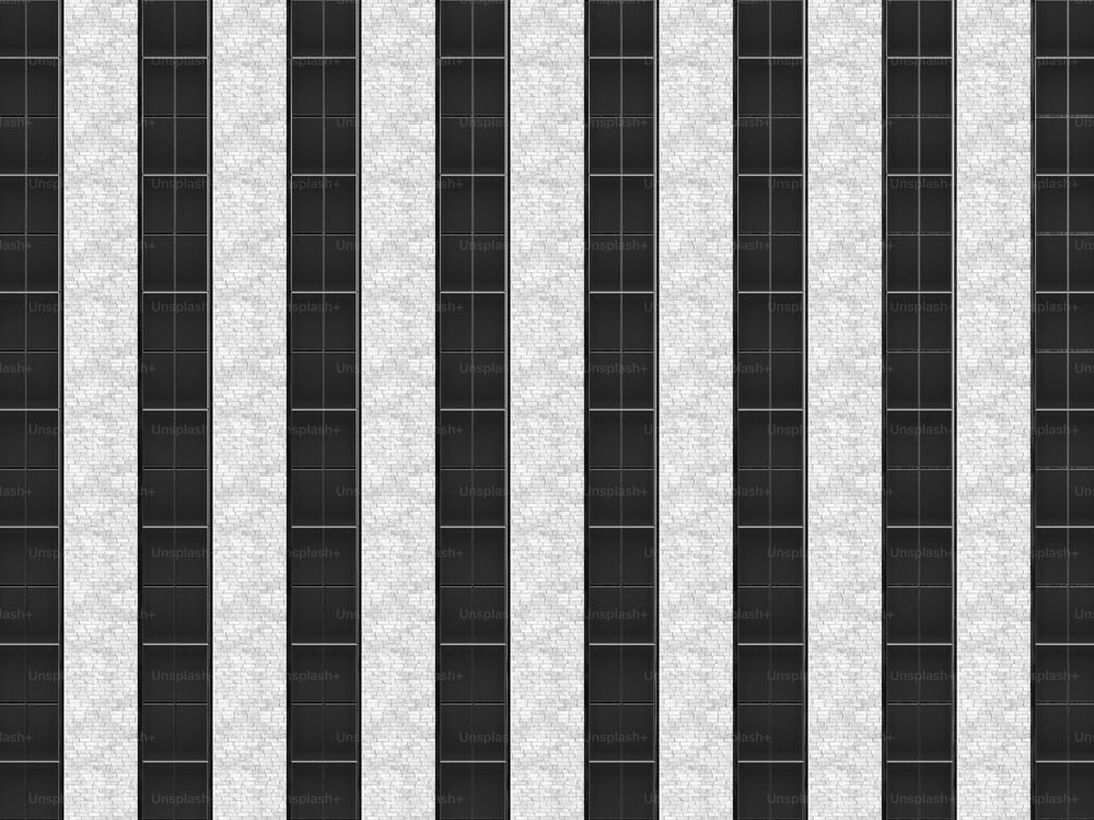 a black and white striped wallpaper pattern