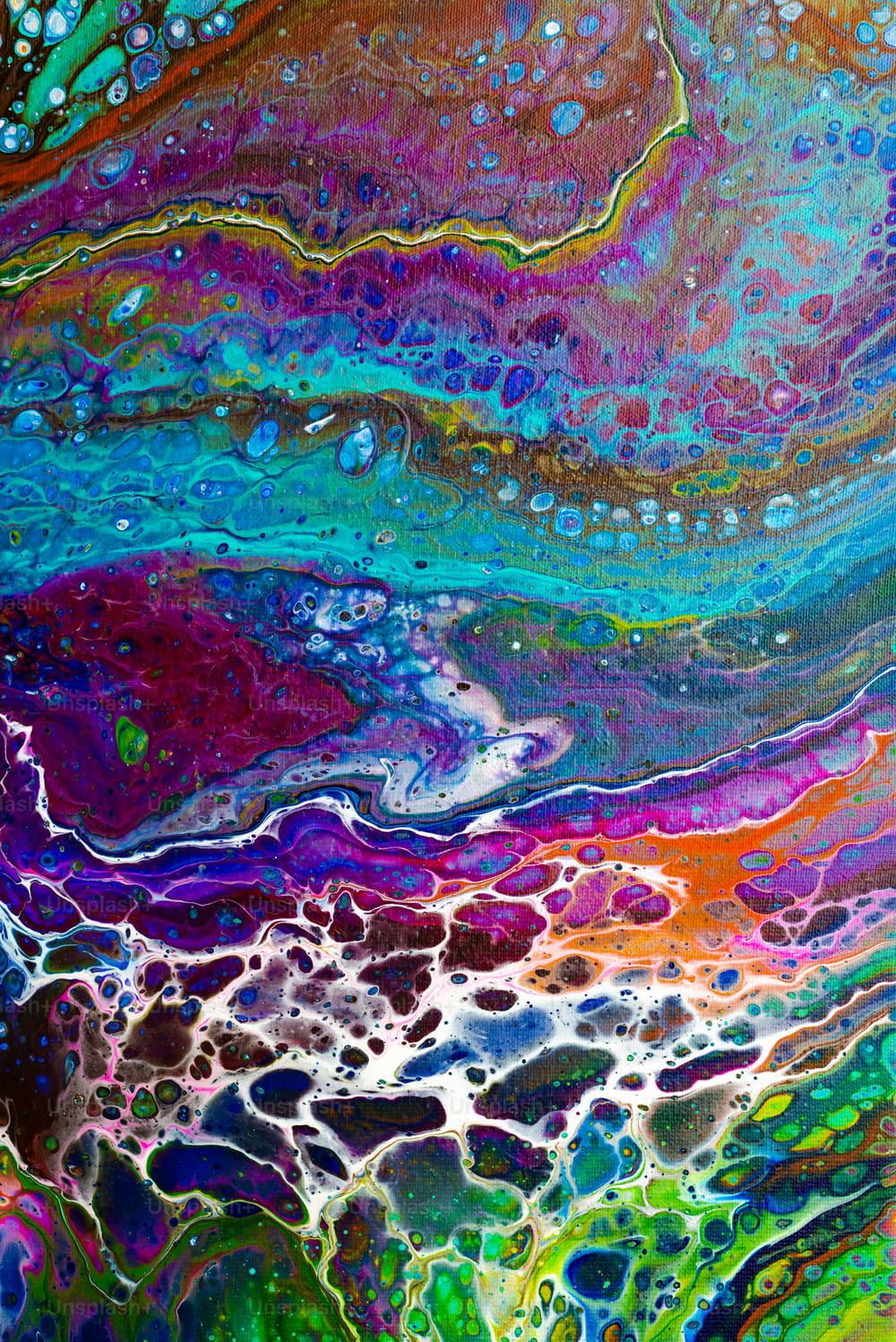 a painting of a colorful fluid fluid fluid fluid fluid fluid fluid fluid fluid fluid fluid