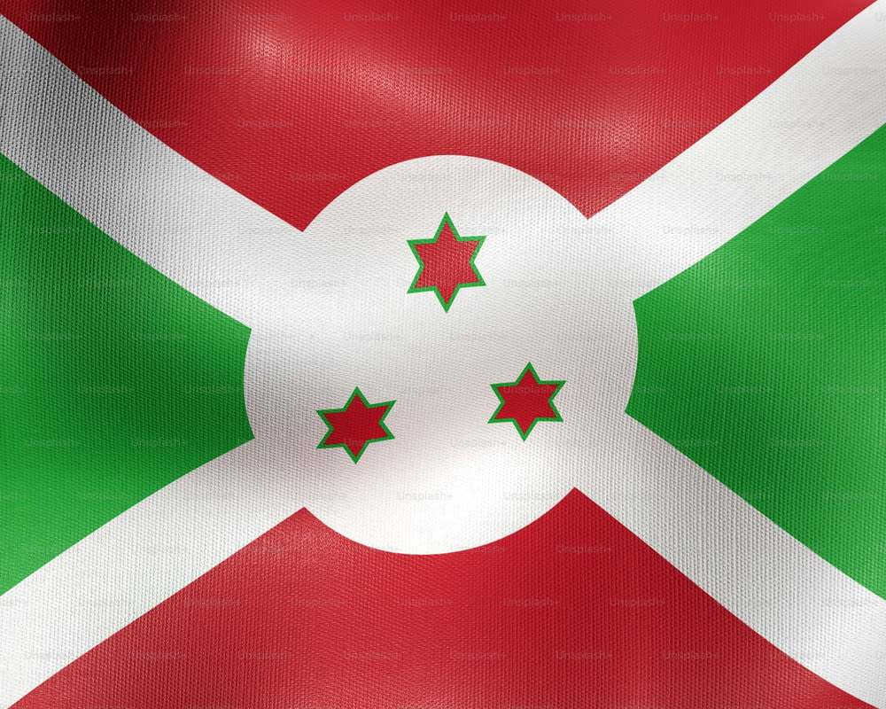 the flag of the country of kenya