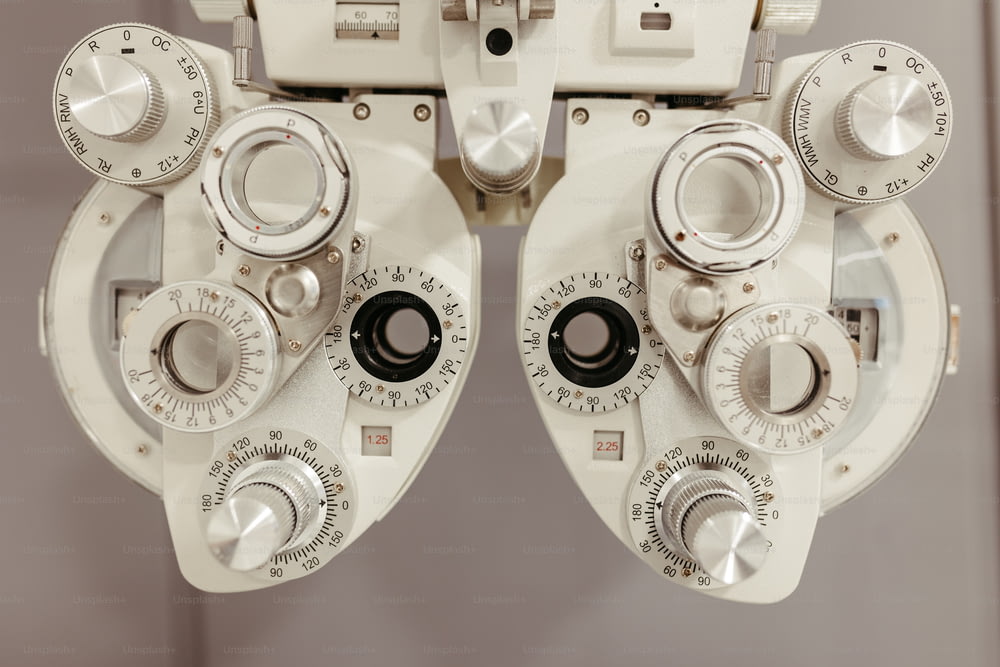 a close up of a medical machine with buttons