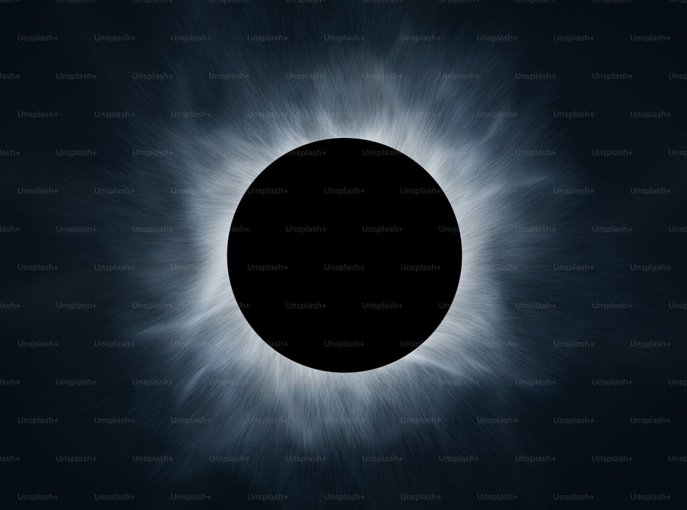 El eclipse de sol visto desde el espacio