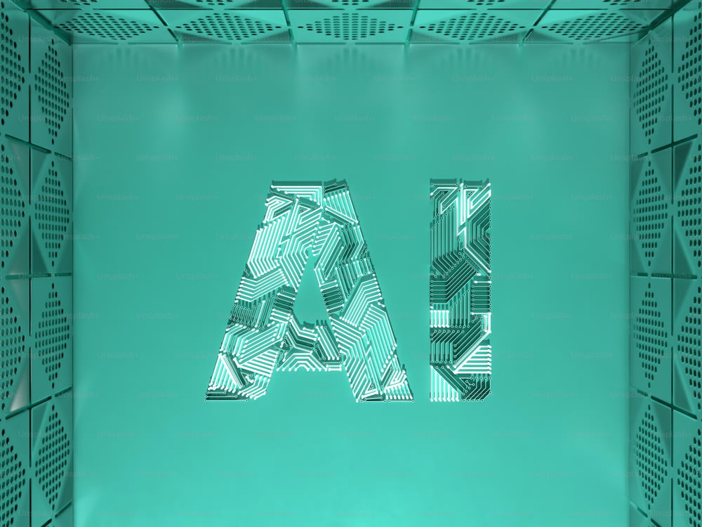 Les lettres A et A sont constituées de formes géométriques