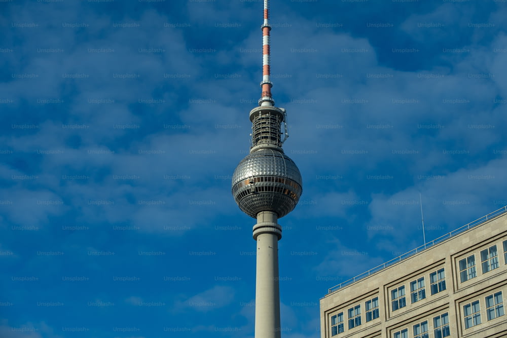 Daytime, outdoor, Berliner Fernsehturm, Television tower, Alexanderplatz, Berlin, Germany