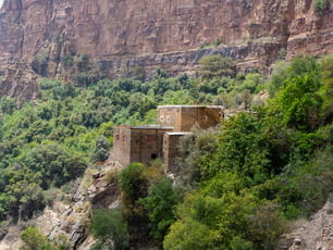 Habala is a small mountain village in 'Asir Region of Saudi Arabia. It can be reached by car from Abha within one hour. It locates in a valley 300 yards below the peak of the front mountain. It was originally inhabited by a tribal community known as the "flower men" because of their custom of wearing garlands of dried herbs and flowers in their hair.