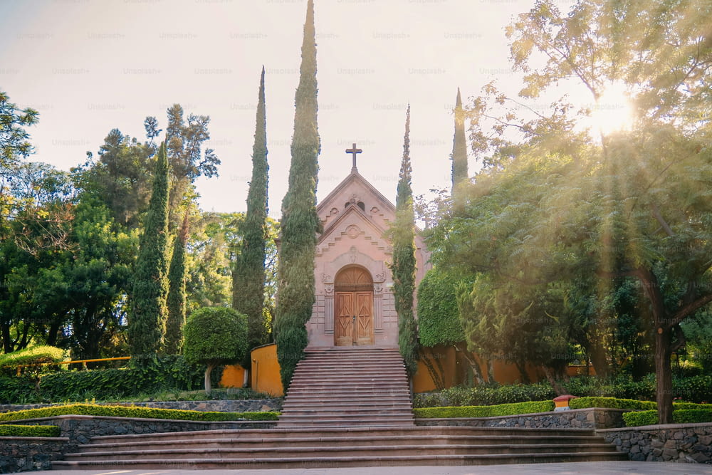 Une église sur le Cerro de las Campanas à Querétaro, au Mexique