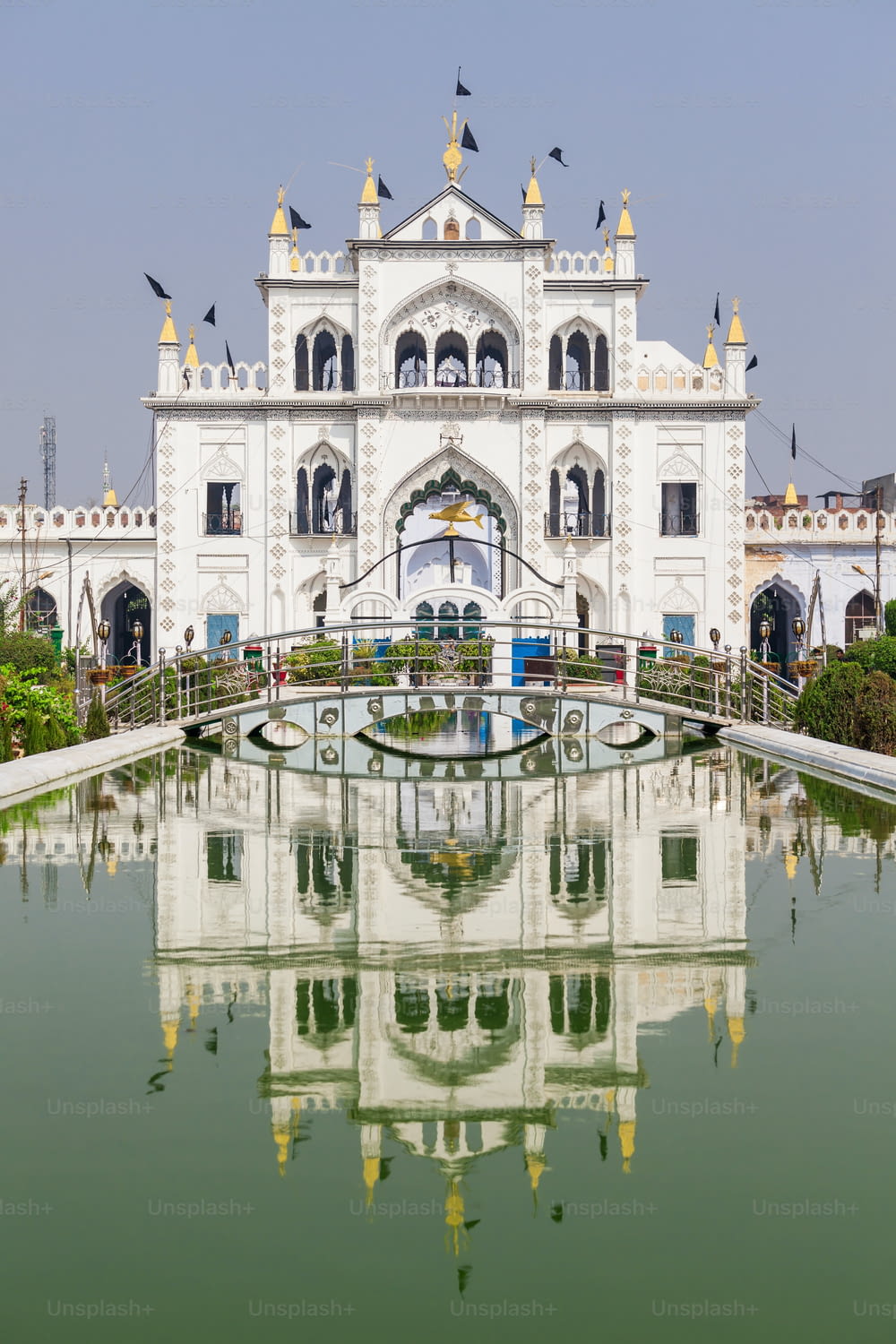 Chota Imambara, also known as Hussainabad Imambara is an imposing monument located in the city of Lucknow in Uttar Pradesh, India