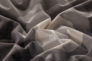 a black and white photo of a cloth