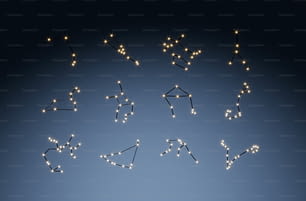 a group of stars that are in the sky