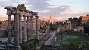 古代都市ローマの遺跡
