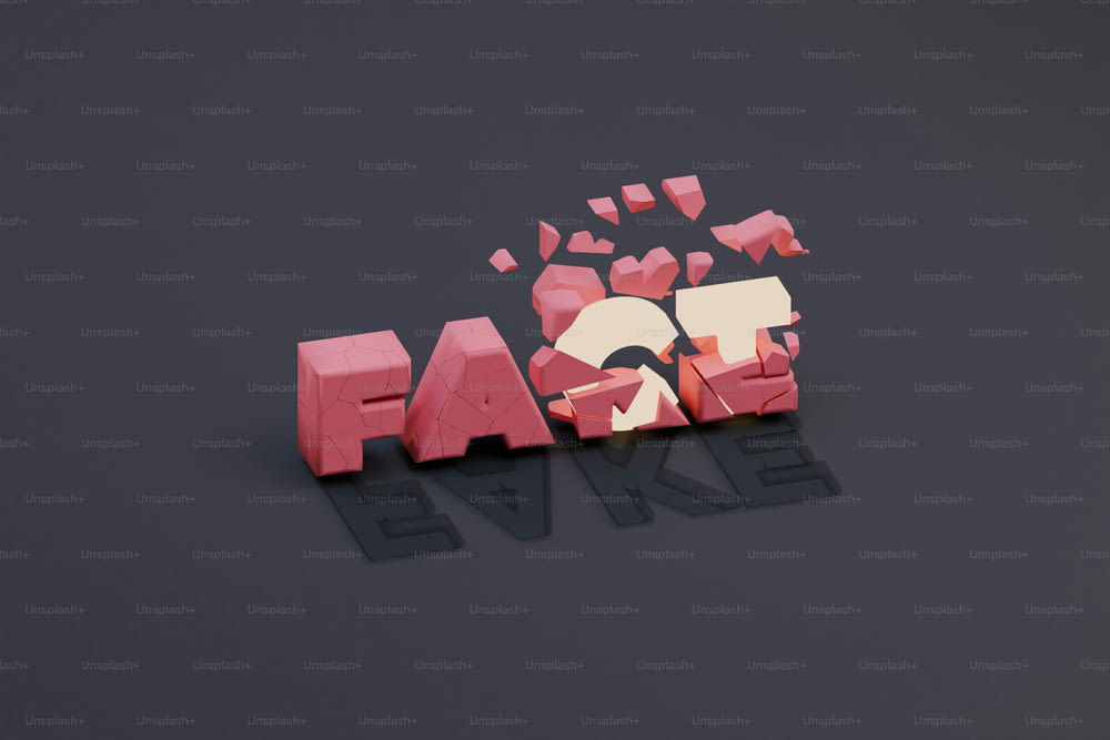 Eine 3D-Darstellung des Wortes "fail"