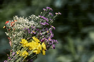 a bouquet of wildflowers and other wild flowers