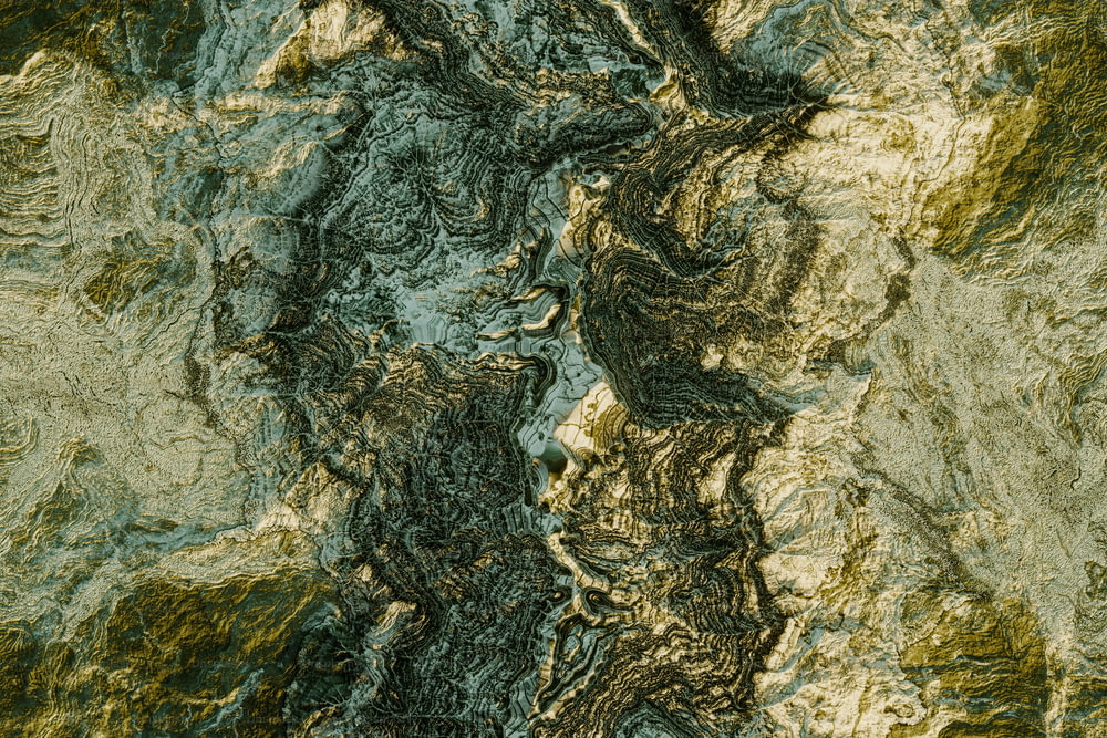 a close up view of a rock face