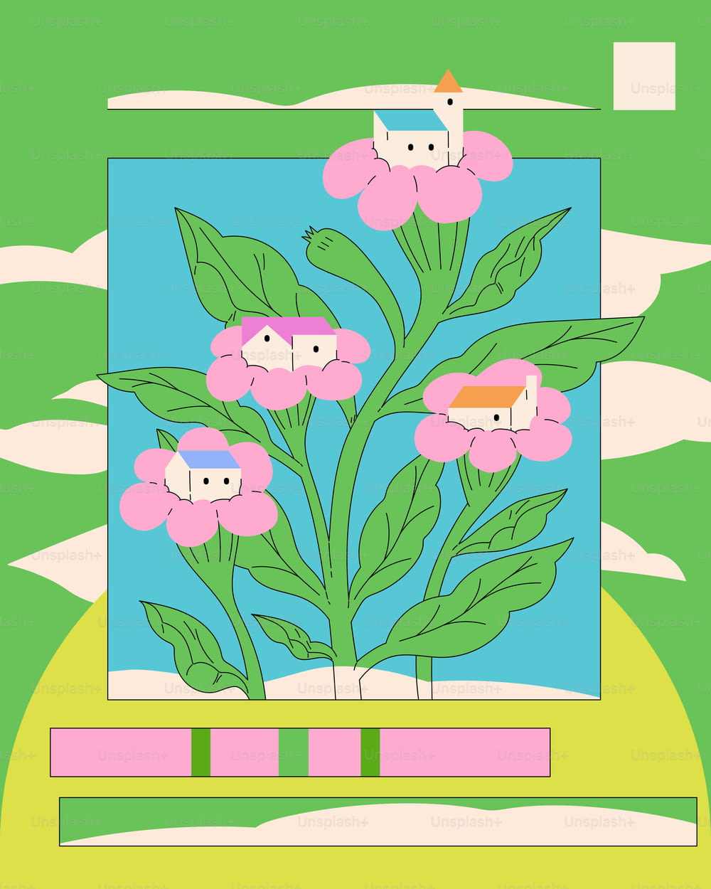 a picture of a pink flower in a vase